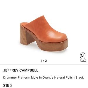 ✨JEFFREY CAMPBELL DRUMMER PLATFORM✨.  NWOB